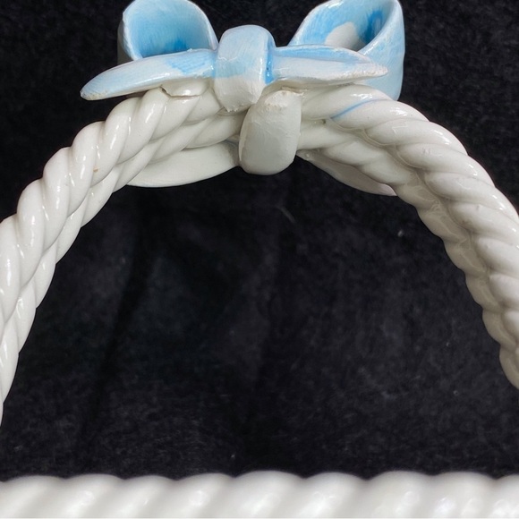 Nuova Capodimonte Italy woven basket exquisite workmanship - Picture 7 of 15